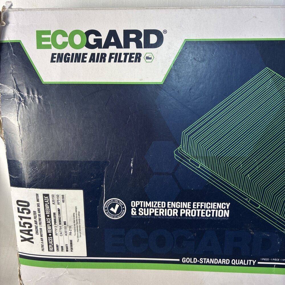 ECOGARD XA11570 Premium Engine Air Filter For 2018-2022 Honda Accord 2.0L